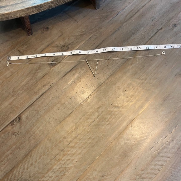 Sterling Silver Necklace with Diamond Bezels by Saundra Messinger - Picture 5 of 7